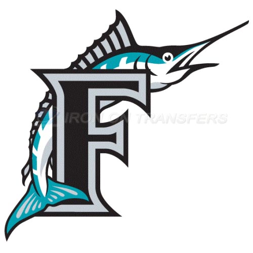Miami Marlins Iron-on Stickers (Heat Transfers)NO.1699